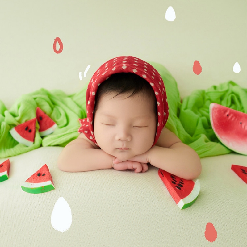 Summer Watermelon Theme Set - Newborn Photography Props - Image 4